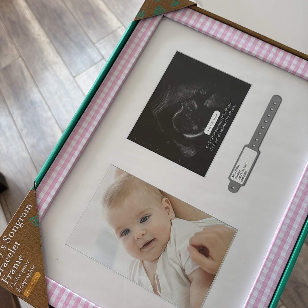 Baby Sonogram and Photo Frame